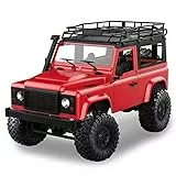 Goolsky MN-D90 Rock Crawler 1/12 4WD 2.4G Fernbedienung High Speed Off Road Truck RC Auto Led Licht RTR Red