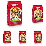 Huober Bio Party Classic, Salzgebäck Mix mit Mini Brezeln, Sesam-Cracker und Mohn-„Knabberle“, 200 g (Packung mit 5)