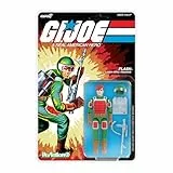 Super7 Reaction+ G.I. Joe Flash (Comic) – 10,2 cm große G.I. Joe Actionfigur mit Zubehör – Klassische Cartoon-Sammlerstücke und Retro-Spielzeug