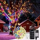 30m 300er LED Lichterkette mit App Steuerung,Lichterkettenvorhang mit Timer und Fernbedienung, musikalischem Rhythmus, IP44 wasserdicht 17 Modi für Schlafzimmer Hochzeit Weihnachten Party Halloween