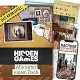 Hidden Games Tatort – Alle unter einem Dach – Fallakte – Mordfall lösen Spiel – spannendes Detektivspiel – Krimigames – Krimispiel – Krimispiele für zu Hause
