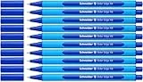 Schneider 152203 Slider Edge XB Kugelschreiber (Strichstärke: XB, dokumentenecht, Dreikant-Stift) 10er Packung blau
