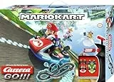 Carrera 20062491 GO!!! Nintendo Mario Kart 8 Rennstrecken-Set | 4,9m elektrische Carrerabahn mit Mario & Luigi Spielzeugautos | mit 2 Handreglern & Streckenteilen | Spielzeug für Kinder ab 6 Jahren