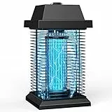PALONE Mückenlampe, 20 W, 4500 V, UV, elektrischer Insektenvernichter, effektiv, Reichweite 100 m², für Innen und Außen