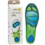 Sidas Outdoor Gel Gel-Einlegesohlen für Wanderungen, Druckpunktverteilung, Komfort und Ermüdungsreduzierung, Einlegesohlen für Damen- und Herrenschuhe