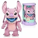 Wow! Stuff: RealFX Disney Lilo & Stitch Engel-Puppe, 45,7 cm, Animatronic-Plüsch, über 100 Action- und Sound-Kombinationen, Sieht realistisch aus, klingt realistisch, ab 6 Jahren
