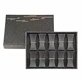 Youda 10 Stück Essstäbchen Ablagen, Legierung Essstäbchen Halterung, Fallfest Stäbchen Halter, für Tisch Besteck Set, Restaurants Zubehör(Schwarz, 10PCS)