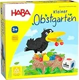 HABA Kleiner Obstgarten – Kooperatives Würfelspiel ab 3 Jahren – Fördert Farb- & Formenzuordnung & Teamarbeit – Für 1-4 Spieler – 1004907001