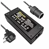 BYGD Adapter 12 V 220 V 10 A 120 W Adapter 220 V 12 V Zigarettenanzünder Konverter Stecker Zigarettenanzünder Auto Netzteil Adapter Zigarettenanzünder auf Netzteil