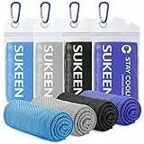 Kühltuch Set, kühlendes Handtuch Kühltücher Hals, Handtuch kühlend, Cooling Towel, Kühltücher Sport, Kühlendes Tuch, Eishandtücher für Wandern, Laufen, Tennis, Reisen,