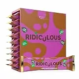 Protein Works - Ridiculous Vegan Proteinriegel | 15g Protein pro Riegel | Protein Riegel | Eiweißriegel | Triple-Schoko-Brownie | 9er Pack