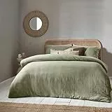 Yard Lark Musselin-Baumwoll-Bettwäsche-Set, Eucalpytus