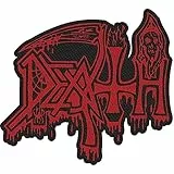 Razamataz Death - Logo Cut-Out Patch Aufnäher ca. 8,5x 9,7cm