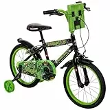 Huffy Minecraft 16' Kinderfahrrad für 5-7 Jahre, schwarz