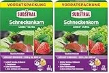 Substral Schneckenkorn LIMEX Ultra, 2x500g Vorteilspackung für 2 x 500qm, hochwirksamer Schutz gegen Schnecken, für Obst, Gemüse & Zierpflanzen (Packung mit 2)