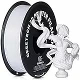 Geeetech Upgrade PLA Filament 1,75 mm, 3D Drucker PLA Filament,1-kg-Spule, Weiß