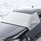 Frontscheibe Abdeckung Auto, für VW T-ROC TROC/Teramont/Tiguan/UP 2006-2022 Abdeckung Windschutzscheibe Winter, Wasserdicht, Regenfest, Schneefest, UV-Beständig,M(155 * 110cm)