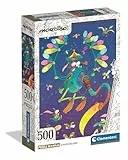 Clementoni Puzzle - Mordillo The Journey 500 Stücke - Puzzle für Erwachsene 14-99 Jahre, Geschenk für Mann und Frau, Made in Italy, 35594