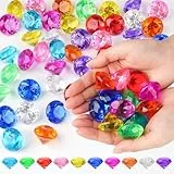 Diamanten und Edelsteine für Kinder - 40 Stück Große Kristalle für Schule, Spiel und Deko