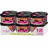 California Scents CCSCCx12 Lufterfrischer für Auto, Taxi, Büro, Zuhause, Duftrichtung Kirsche (Coronado Cherry), 12 Stücke