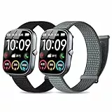 SUGARJAR Nylon Armband Kompatibel mit uaue T60/T50S,22mm Ersatzband für Nerunsa P66D,Donerton T50S,T50H,Popglory P66,Jugeman P99/Y66,RUIMEN H1/D1,TOOBUR IDW13/IDW16/IDW19/BW01,TUYOMA LW36