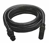 Original Einhell Saugschlauch 7 m (Pumpen-Zubehör, für Einhell Gartenpumpen, Hauswasserwerke & -automaten, Länge 7 m, Ø 25 mm, inkl. Adapter, Doppelnippel, Rückschlagventil)