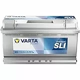 VARTA Automotive DYNAMIC SLI (H3) 12V 100Ah 830A - Nassbatterie KFZ mit Standardausstattung & ohne Start-Stopp System - Starterbatterie für einfachen Energiebedarf - Bleisäurebatterie wartungsfreie