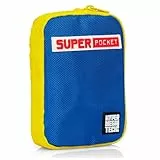 Blaze Evercade HMT Super Pocket Fabric Case (Capcom) Blue/Yellow