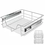 KESSER® Teleskopschublade 2x 50 cm ✓ Küchenschublade ✓ Küchenschrank ✓ Korbauszug ✓ Schrankauszug ✓ Vollauszug ✓ Schublade