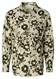 Noppies Maternity Damen Perho Nursing Blouse Long Sleeve Bluse, Big Flower Abbey Stone-N265, M