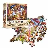 Holz Puzzle 1000 - Zauberkammer