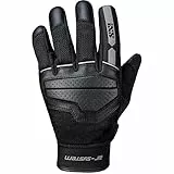 IXS Motorradhandschuhe, kurz, Evo-Air Classic Handschuh, Schwarz/Grau, L, Herren, Lifestyle, das ganze Jahr