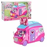 Minnie Disney Junior Mouse Bows-A-Glow Luxus-Wohnmobil, 13-teiliges Figuren- und Spielset, Kinderspielzeug ab 3 Jahren, Amazon Exclusive von Just Play