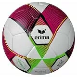 Erima Unisex – Erwachsene HYBRID Training 2.0 Fußball (7192416), rot/Green Gecko, 5