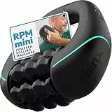 Elektrische Handmassagegerät mit Rollen, Massageroller Elektrisch mit 3 Intensitätsstufen, 24 Massageknöpfen, Elektrische Faszienrolle für Rücken, Schulter, Arme & Beine Muskelentspannung
