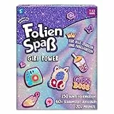 Skillmatics Folienspaß – Girl Power, 20+ DIY Folienkunst-Magnete, kleckerfreies Bastelset, 60+ Schaumstoff-Aufkleber, kreative Aktivität für Mädchen, Kinder, Tweens, Teens (7–13 Jahre), Geschenk, Reis