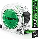 SunmeiTrad Geschenke für Männer Papa Mann, Lustige Weihnachtsgeschenke Geschenk Massband, Gadgets Geburtstagsgeschenk Weihnachten, Adventskalender Füllung Männer（10M/33FT-Durchsichtig)