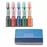 Pilot Pen 5080KIT - Whiteboardmarker V-Board Master Begreen, 5er Set, Stärke: 2,3 mm, schwarz/rot/blau/grün/orange