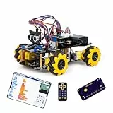 ACEBOTT Roboter Bausatz für Kinder, Roboter Kinder von 8-12 Jahren, Roboter Spielzeug für Jungen mit App-Steuerung, kompatibel mit Arduino und Scratch und Python, Geschenk für Jungen und Mädchen