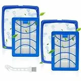 Ersatzfilter Set für Philips 7000 Series Beutelloser Staubsauger PowerPro Expert FC9729/09, FC9741/09, FC9742/09, FC9743/09 FC9744/09, FC9745/09, FC9746/09 Ersatzteile Zubehör Filter CP0616 & CP0617