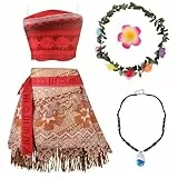 Atorcher Kostüm Kinder Kostüm Mädchen Cosplay Kleid Rock Set Kostüme mit Zubehör (13-14 Jahre)