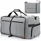 Urtala Faltbare Reisetasche für Herren & Damen, 120L Groß Weekender Übernachtungstasche mit Schuhfach, wasserdichte Handgepäck Tasche/Sporttasche