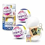Mini Brands Mini Books Serie 2 Kapsel von ZURU, Spielzeug-Miniaturbuch zum Sammeln, Kinder ab 3 Jahren (2 Kapsel)