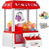 VISATOR Greifautomat Candy Grabber SüßIgkeiten Automat Spender Arcade Süßigkeitenautomat Greifer Spielautomat Greifarm Vending Claw Machine