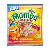 Mamba Fruitparty Leckere Kaubonbons in Fünf Fruchtigen Geschmacksrichtungen, 290 g