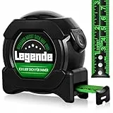 SunmeiTrad Geschenke für Männer Papa Mann, Lustige Weihnachtsgeschenke Geschenk Massband, Gadgets Geburtstagsgeschenk Weihnachten, Adventskalender Füllung Männer（10M/33FT-Schwarz)