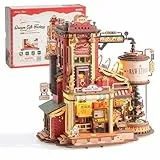 ROKR 3D Puzzle Holz Traumgeschenkfabrik, 3D Holzpuzzle Erwachsene Mechanisch, Musik-Modellbausätze für Erwachsene, Dream Gift Factory, EAB01