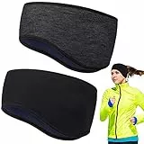 HASAGEI Stirnband Winter für Damen und Herren Sport Stirnbänder Ohrenschützer Headband elastisch zum Joggen Laufen Wandern Radfahren Motorradfahren