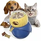 Dufuso Tumble Hundespielzeug Intelligenz, Intelligenzspielzeug Für Hunde und Katze Zur Futterausgabe, Slow Feeder Hund Zur Geistigen Beschäftigung & Langsamfütterung, für Kleine, Mittlere Hunde