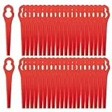 100 Stück Ersatzmesser-Set Kompatibel mit Rasentrimmer BG-CT 18 Li, RG-CT 18 Li, GE-CT 18 Li, GC-RT 18 Li Zubehör, FRT18A FRT18A1 Kunst 46155 FRT20A1